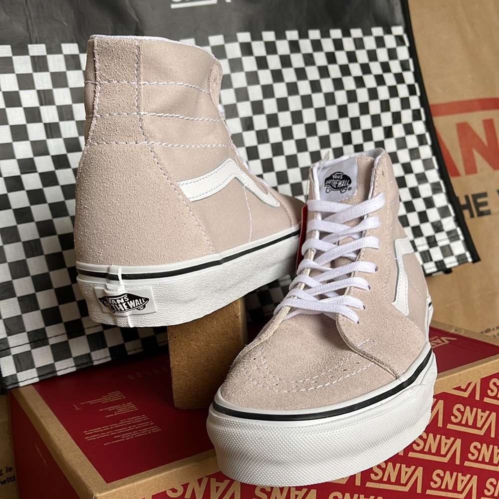Vans Sk8-Hi Tapered Suede/Canvas Lilac Ash WMNS sneakers - Picture 10 of 16